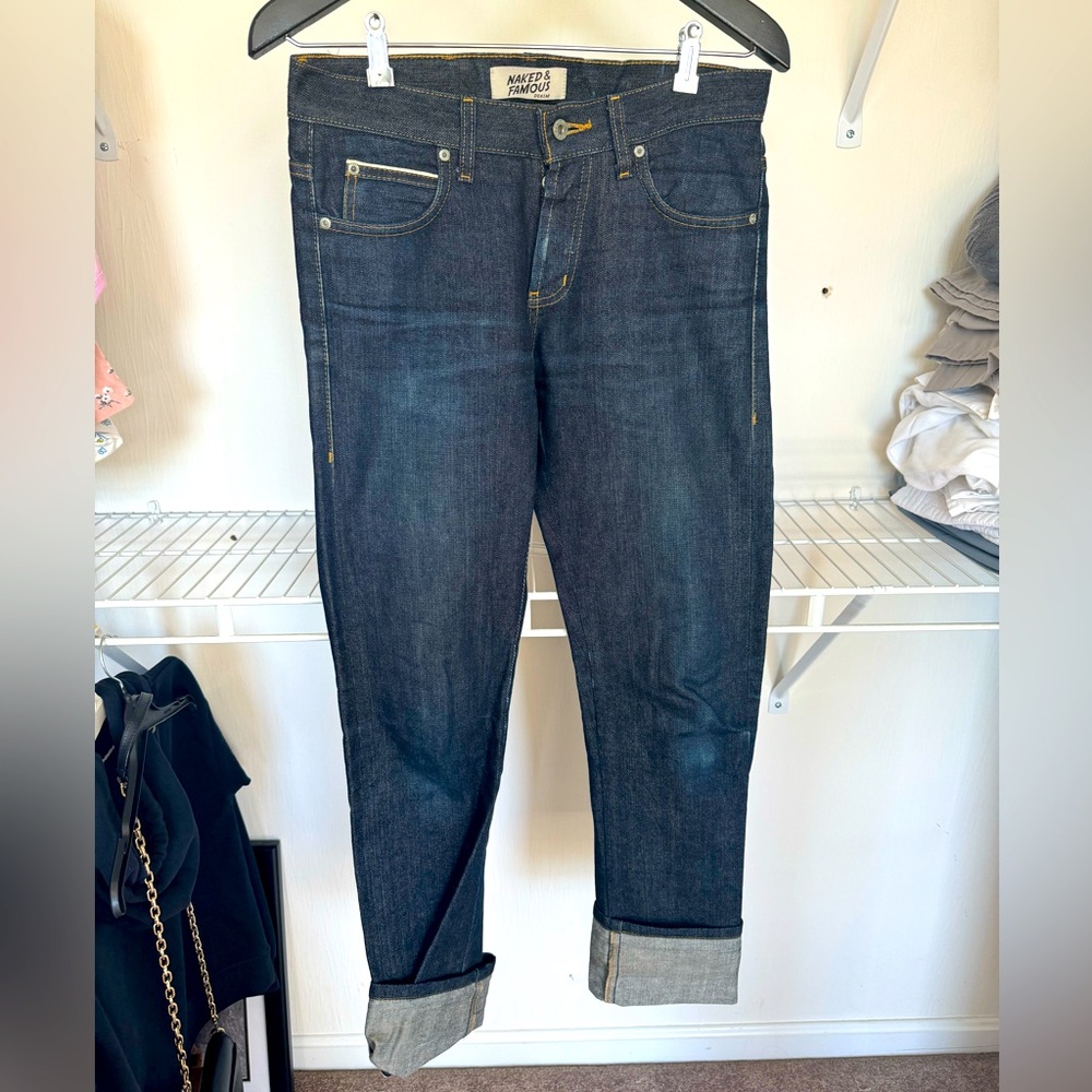 Raw denim